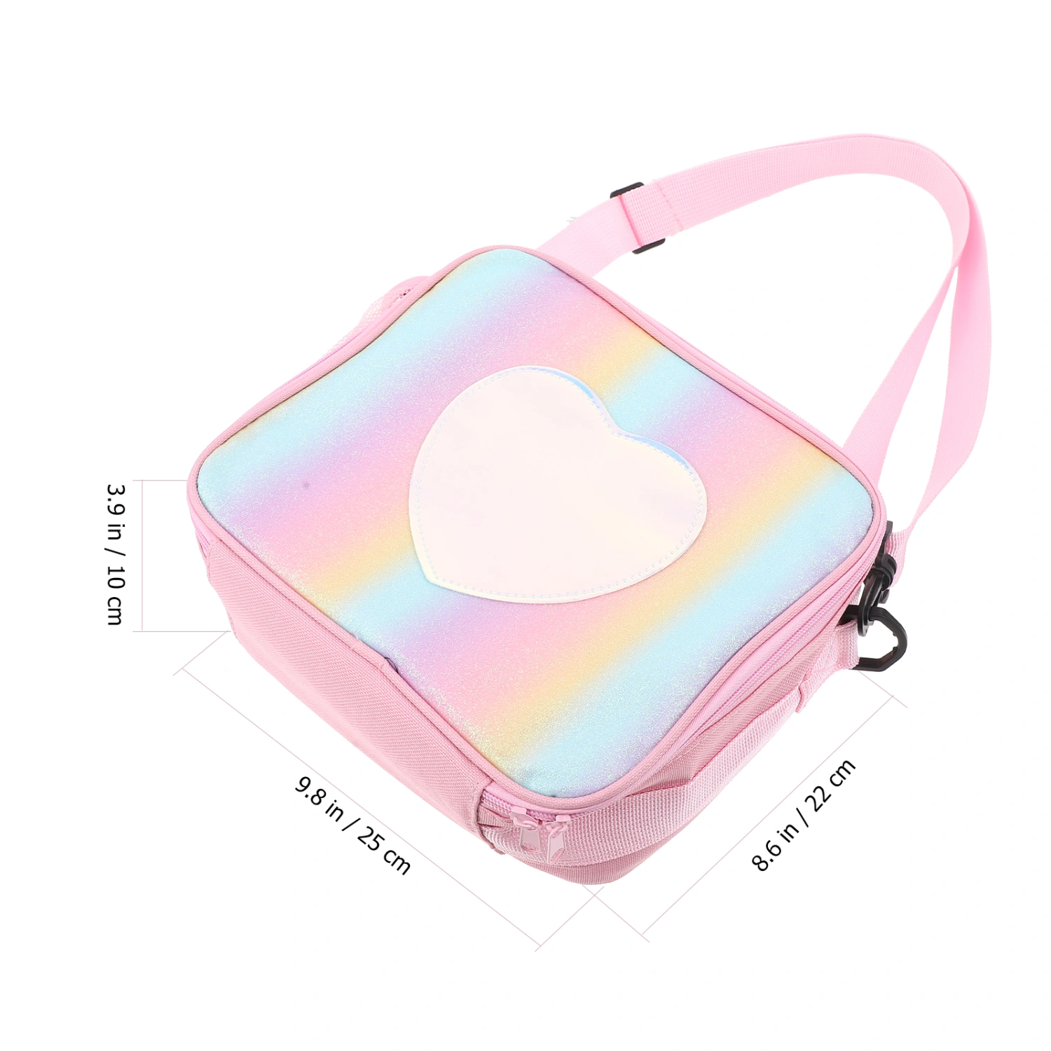 1Pc Durable Lunch Bag Picnic Bag One-shoulder Lunch Bag Insulated Picnic Bag