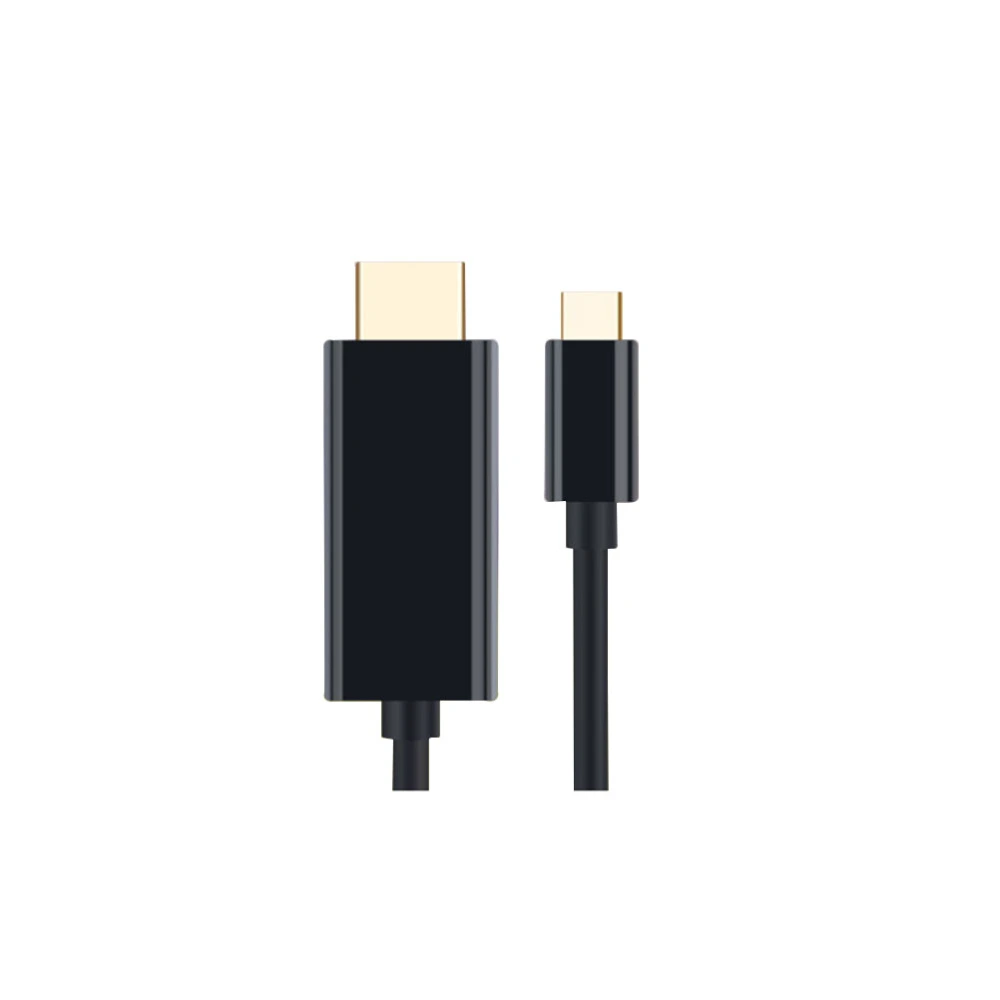 1.8M Type-C to 4K Ultra Adapter Cable for Mibile Phone LG HTC (Black)