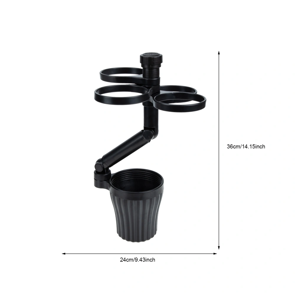 Car Cup Holder Expander Adapter 360° Rotating Cup Mount Extender Drink Holder