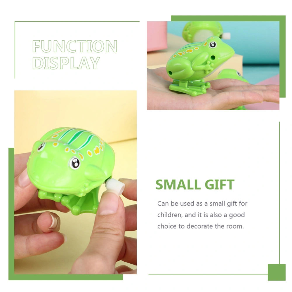 4Pcs Wind-up Jumping Toys Children Novelty Clockwork Toys Jumping Frogs Toys