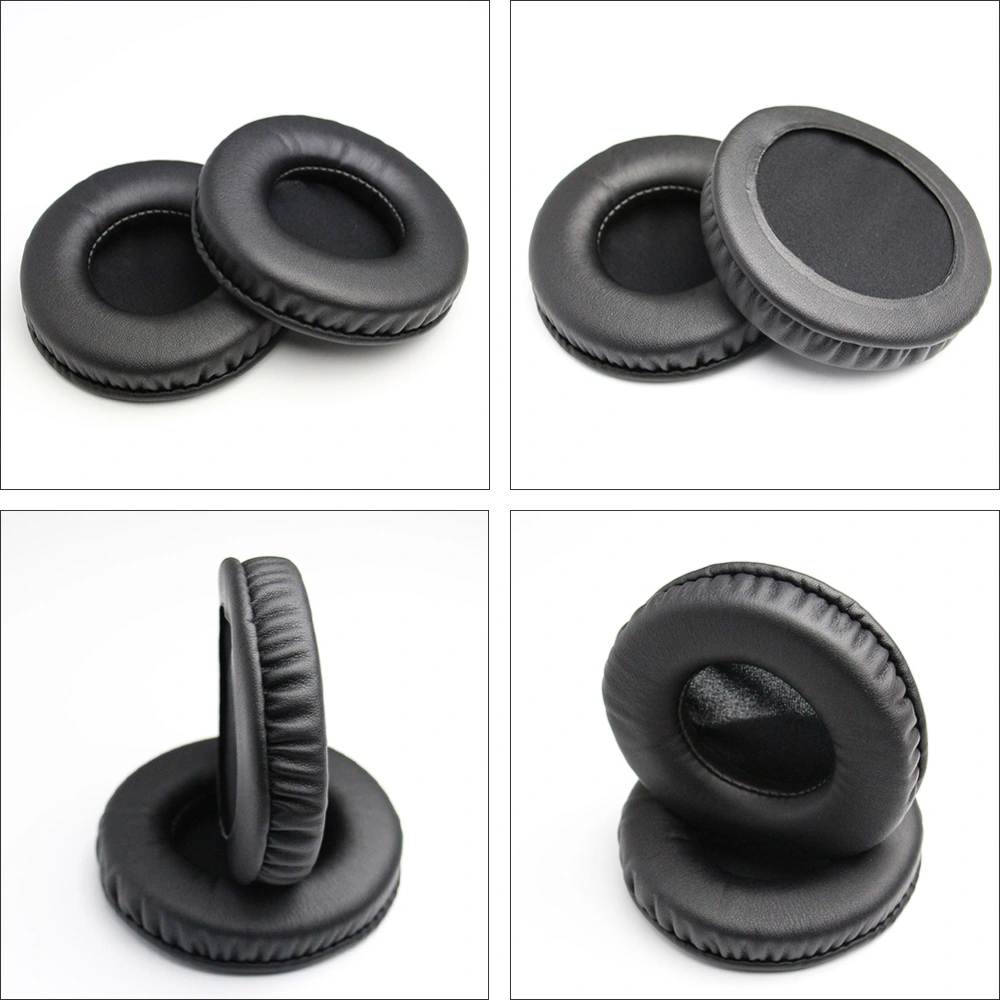 1 Pair of Comfortable Headphone Sleeves Fashionable Round Headphone Pads