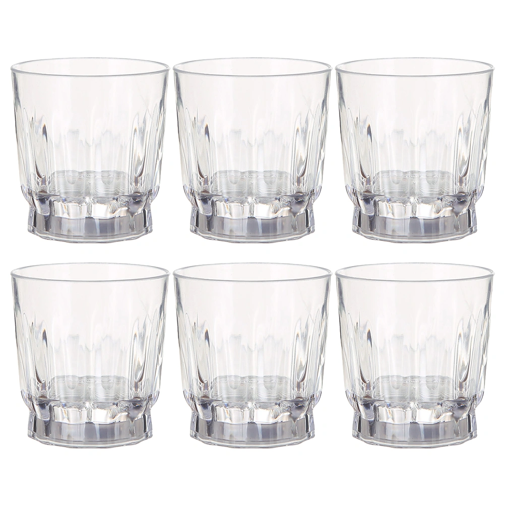 6Pcs Light Up Shot Cup Glowing Wine Cups Luminous Wine Cups Plastic Shot Glasses
