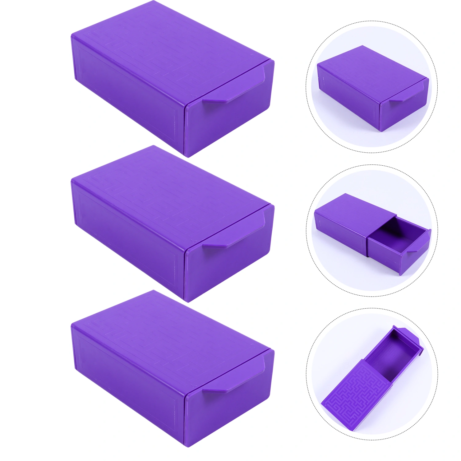 3Pcs Mystery Boxes Trick Surprise Box Prank Toys Stage Performance Props