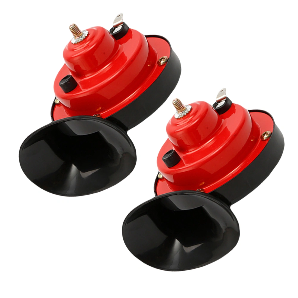 2pcs Professional Single and Dual Tone Horns Whistle Cart Horn Truck Horns