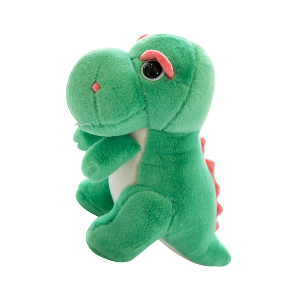 1Pc Decorative Dinosaur Doll Adorable Plush Animal Doll Festival Present (Green)