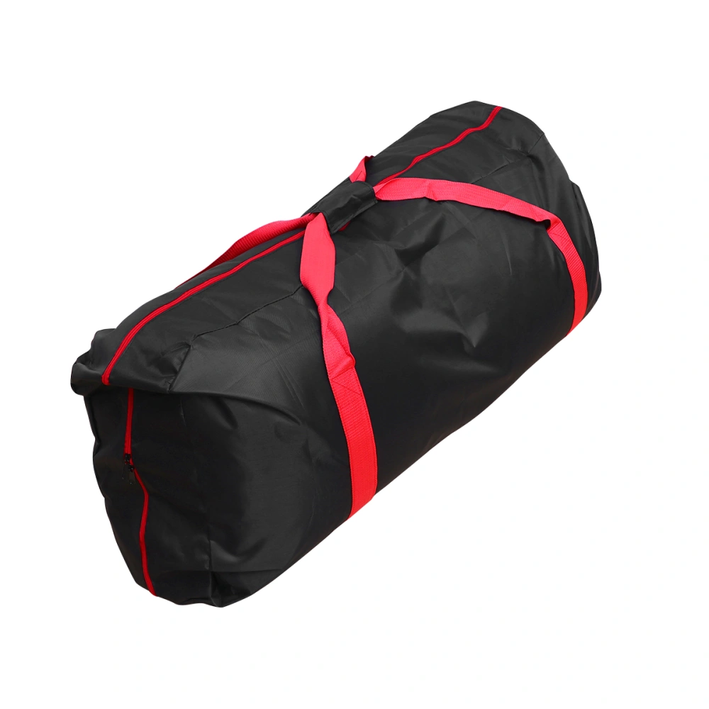 Waterproof Scooter Handheld Bag Portable Foldable Carrying Bag Handbag (Black+Red)