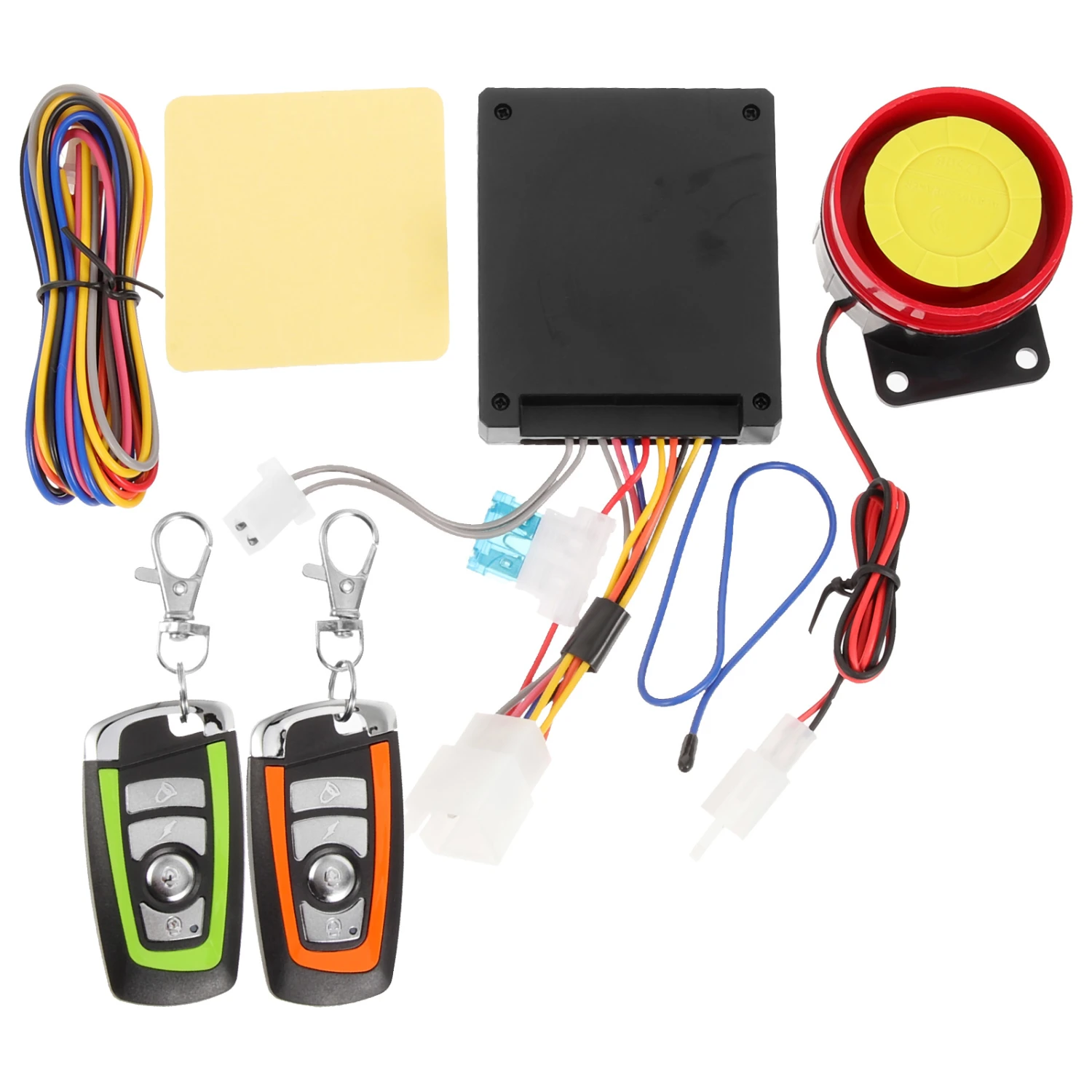 1 Set Remote Start Kit Motorcycle Alarm Motorcycle Security Car Alarm System