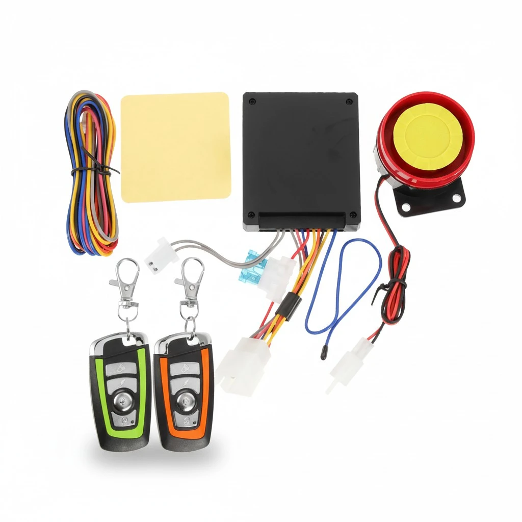 1 Set Remote Start Kit Motorcycle Alarm Motorcycle Security Car Alarm System