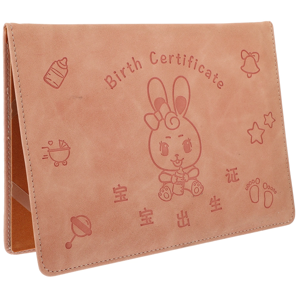 Leather Birth Certificate Cover Birth Certificate Holder Birth Certificate Protector