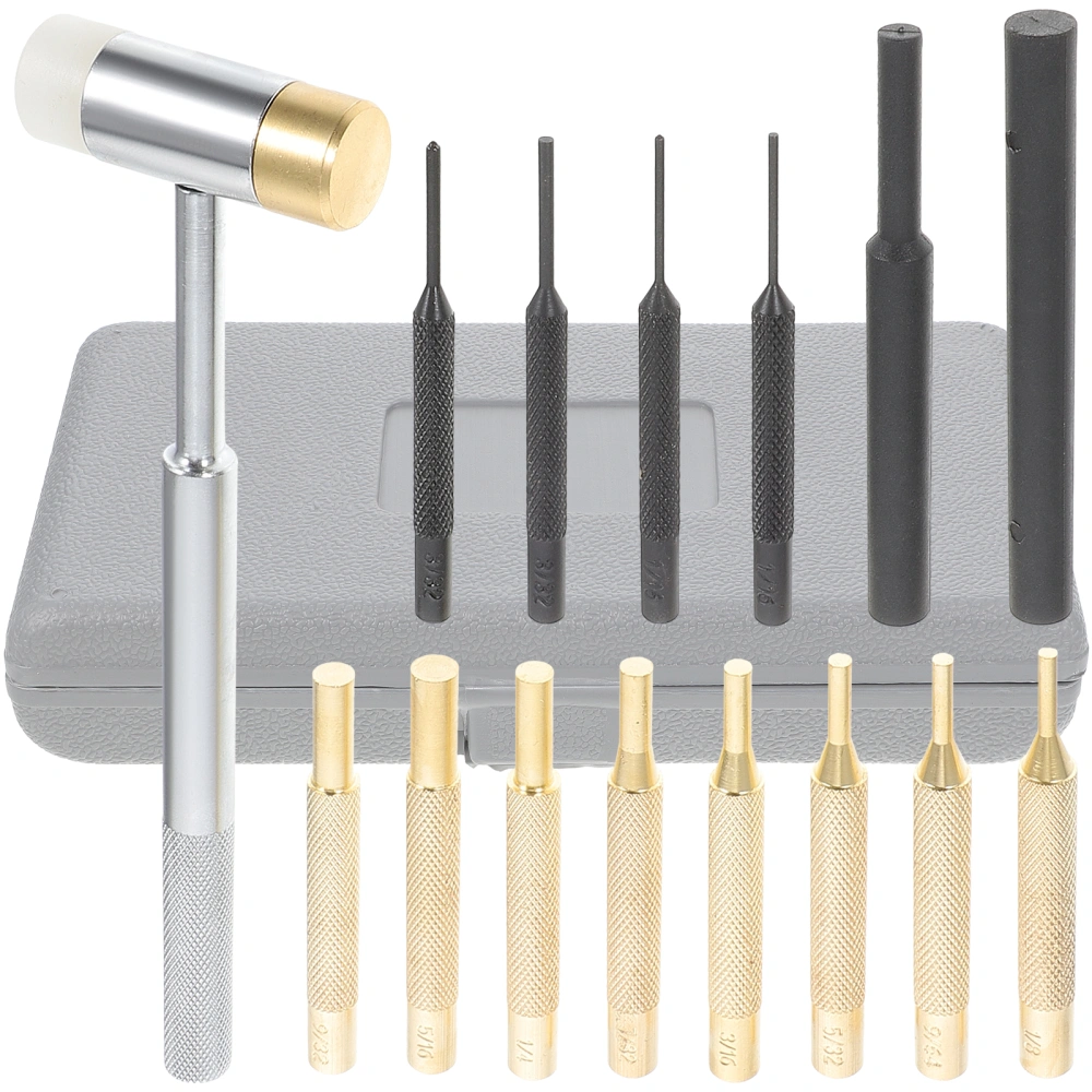 1 Set Roll Pin Punch Gunsmith Punch Set Steel Plastic Brass Punch Set Accessory