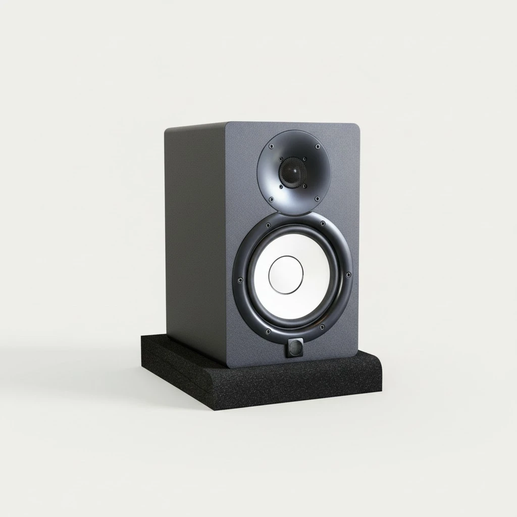 High Density Speaker Isolation Pad Sound Sponge Pad Shock-absorption Cushion