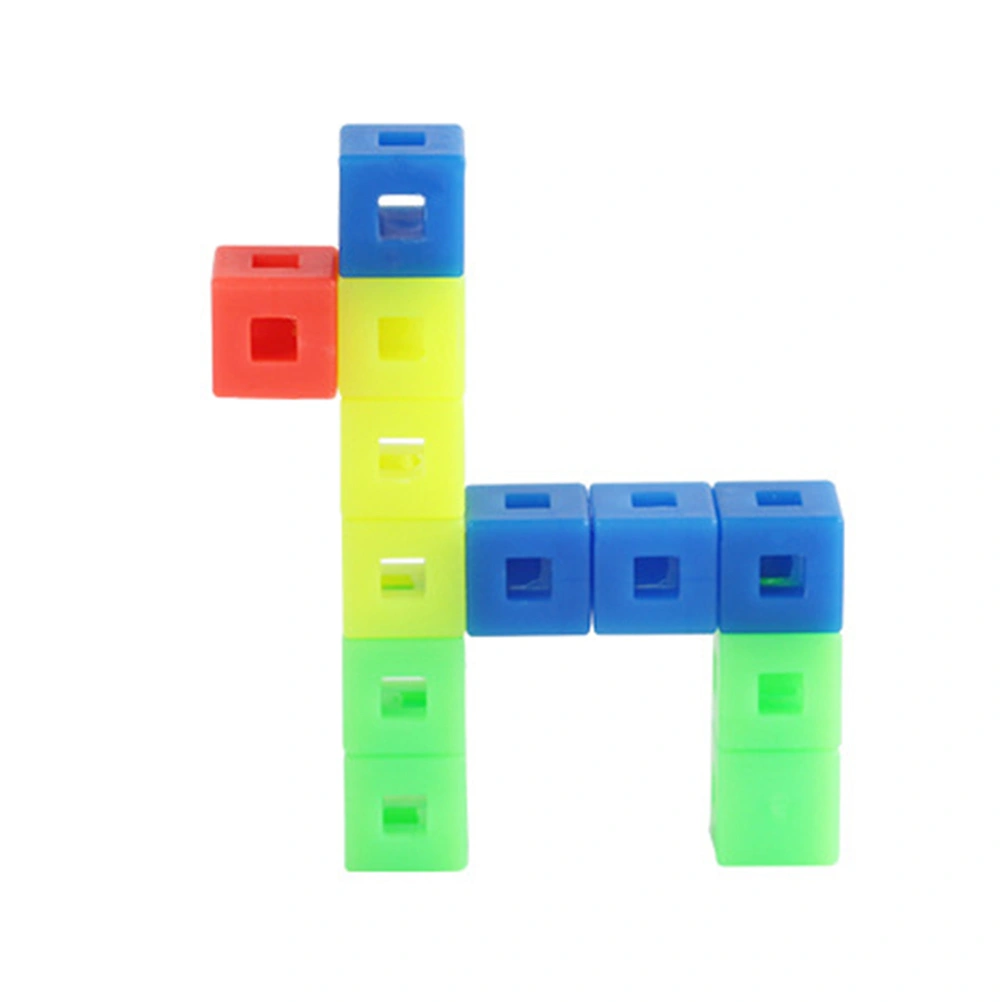 75Pcs Plastic Educational Toys Stacking Games Toys Kids Cube Building Blocks