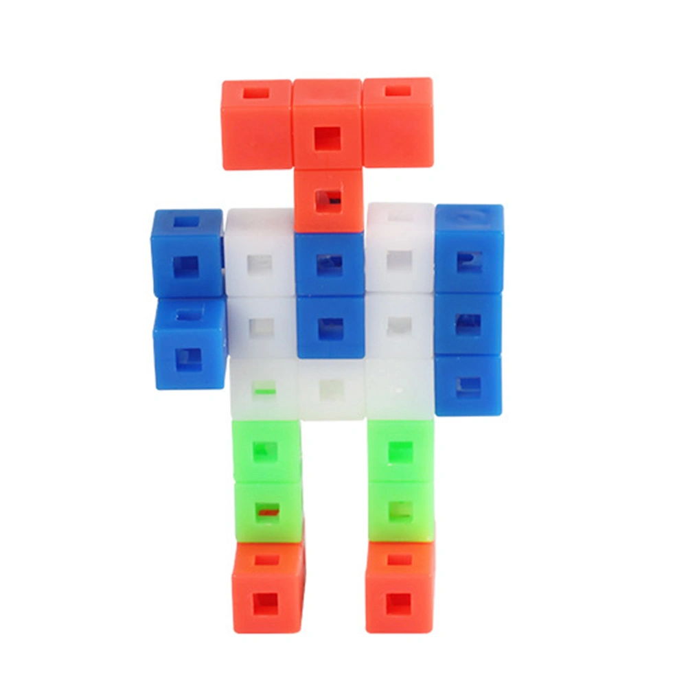 75Pcs Plastic Educational Toys Stacking Games Toys Kids Cube Building Blocks