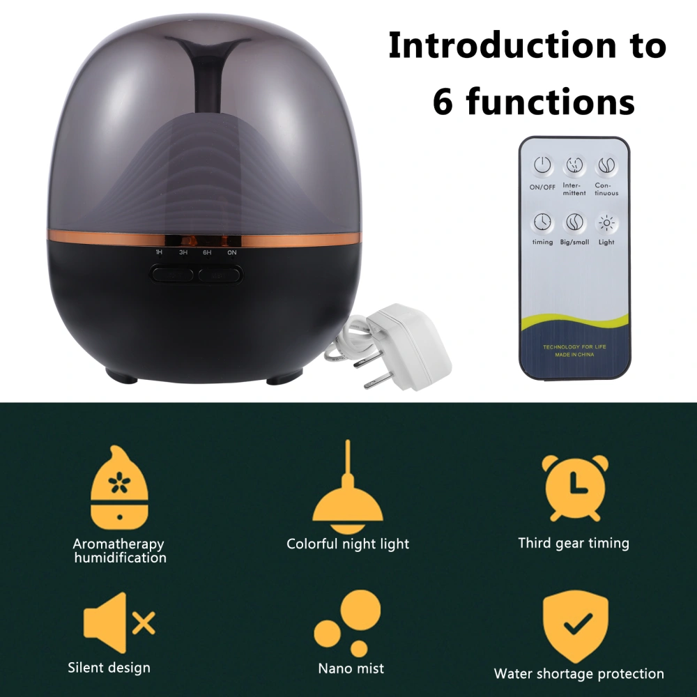 1 Set Desktop Night Light Humidifier Ultrasonic Aromatherapy Machine (US Plug)