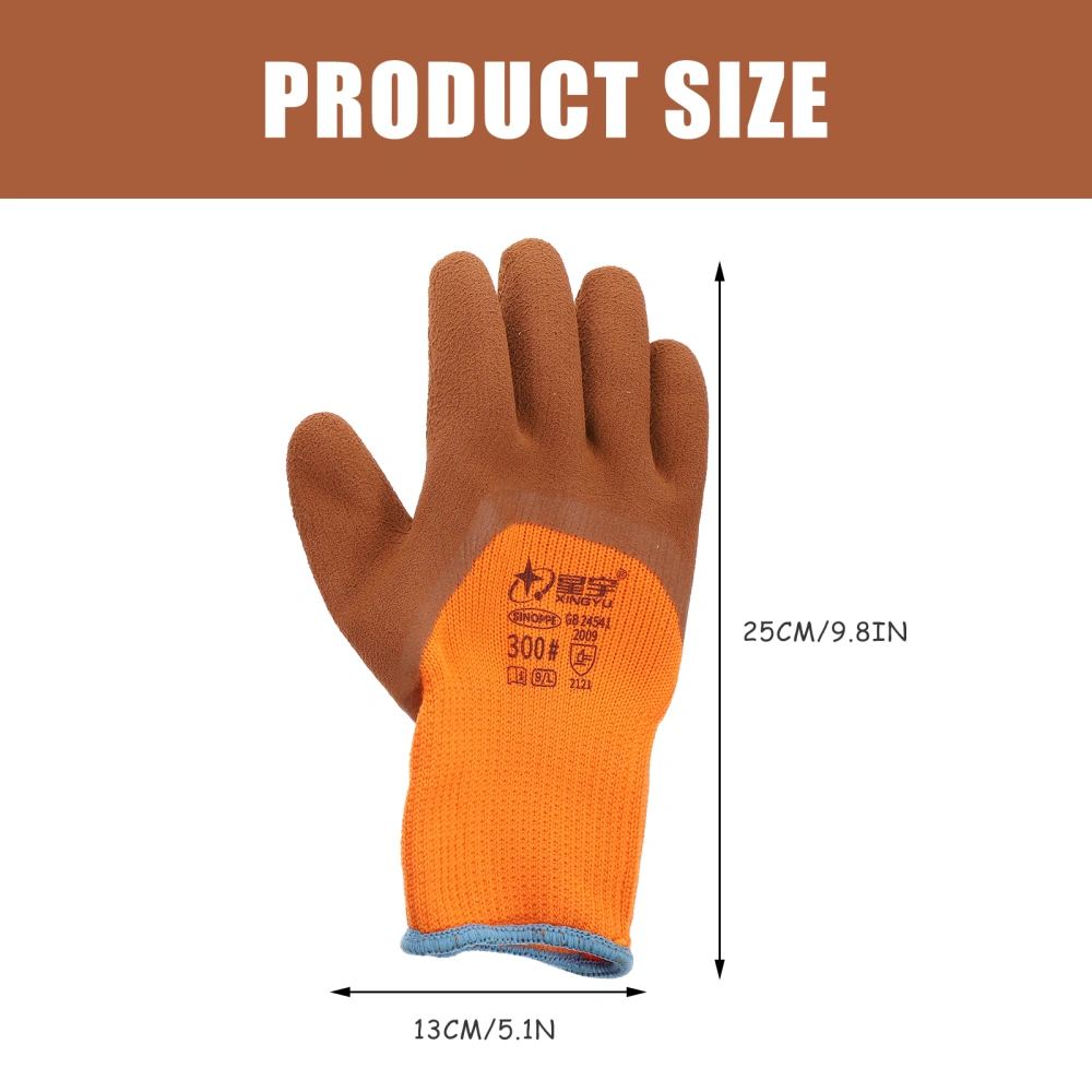 1 Pair Polyester Bite-proof Gloves Anti-scratch Training Gloves Thickening Gloves