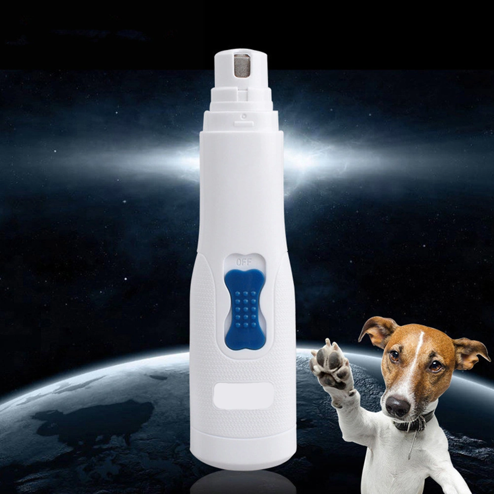 Pet Nail Grinder Electric Pet Paw Nail Trimmer Clipper for Dog Puppy Cat Kitty Use No Battery Included