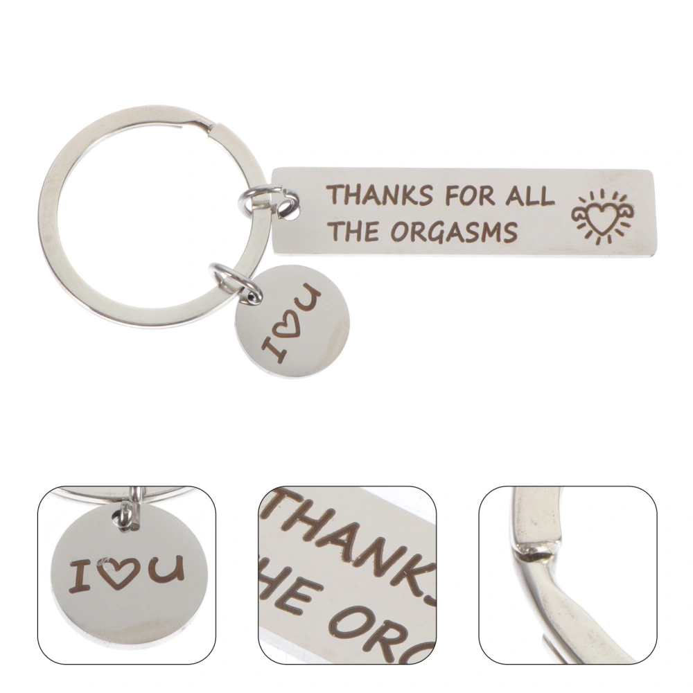 Key Chain Present Stainless Steel Key Ring Key Ring Gift Choice Key Chain Decor