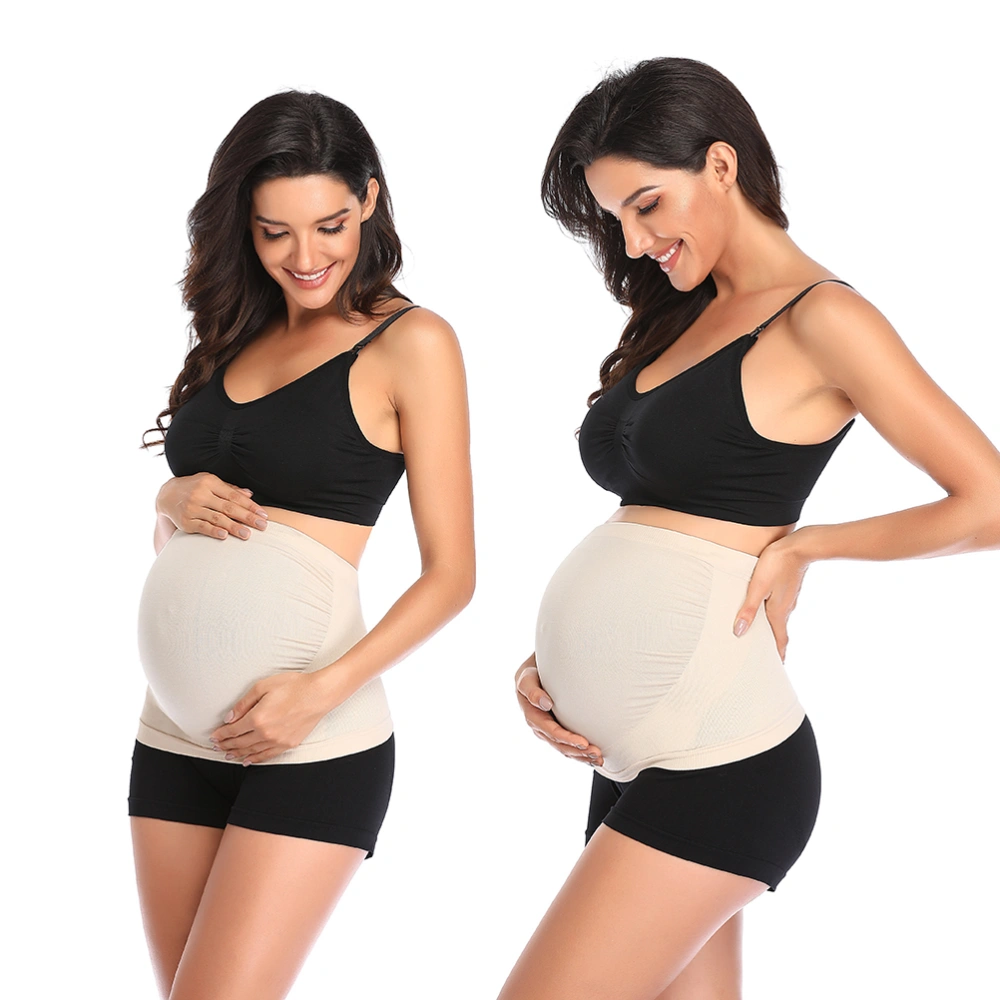 Pregnancy Belt Pregnancy Support Corset Bandage Girdle Pregnant Baby Strap for Pregnant Women (Skin Color M 85-95CM Hipline)