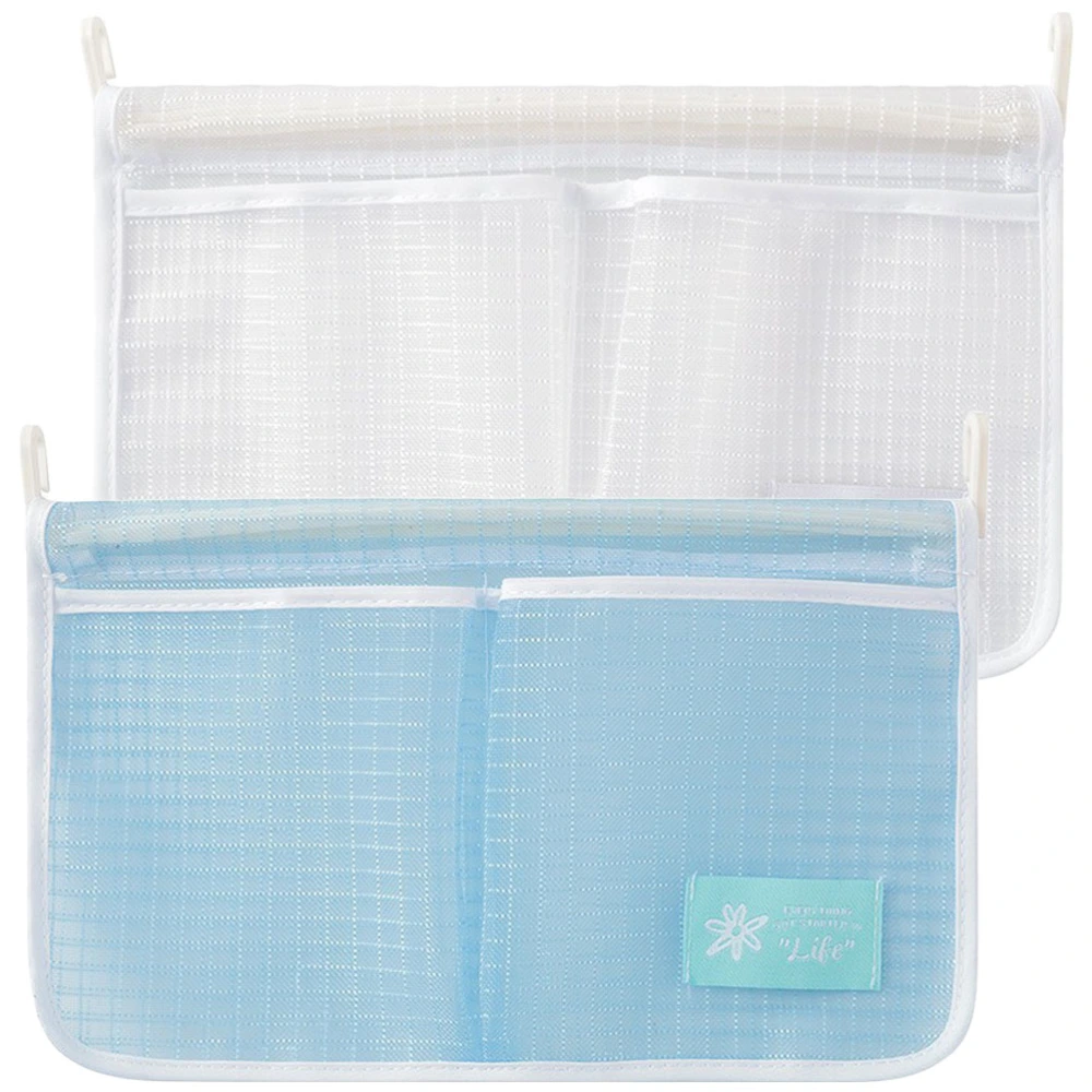 2pcs Refrigerator Door Organizer Fridge Hanging Mesh Bag Kitchen Storage Bags