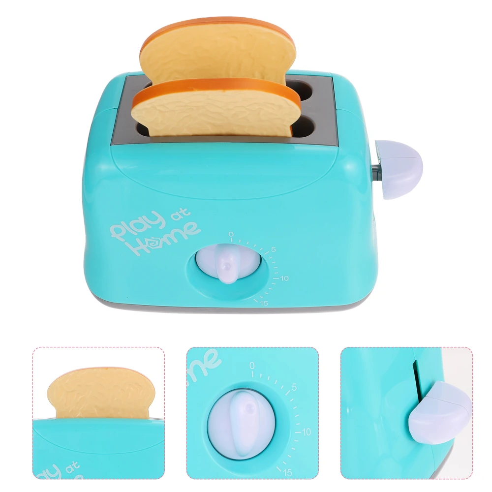 1 Set Mini Bread Machine Toy Miniature Kitchen Educational Plaything for Kids