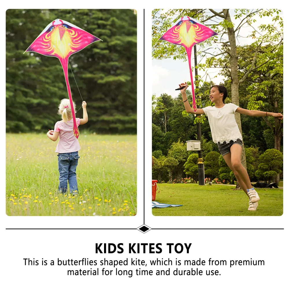 1 Set Long Tail Manta Ray Kites Cartoon Easy to Fly Kites Outdoor Kites for Kids