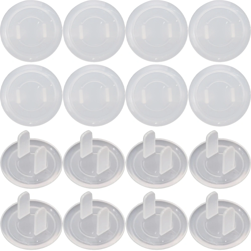 30pcs Reusable Plastic Outlet Covers Child Proof Electrical Protector Baby Safety Plug Covers