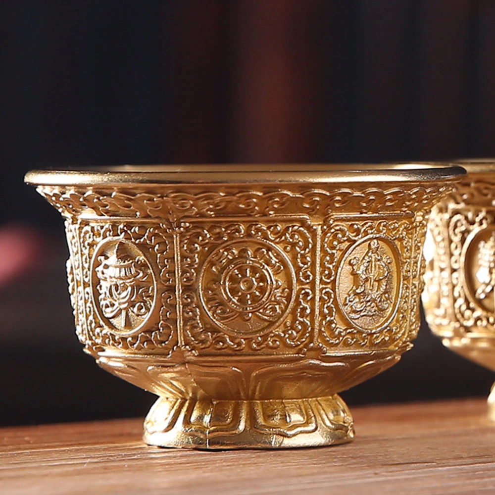 Household Buddhism Cup Decorative Holy Cup Delicate Offering Cup Buddhism Accessory