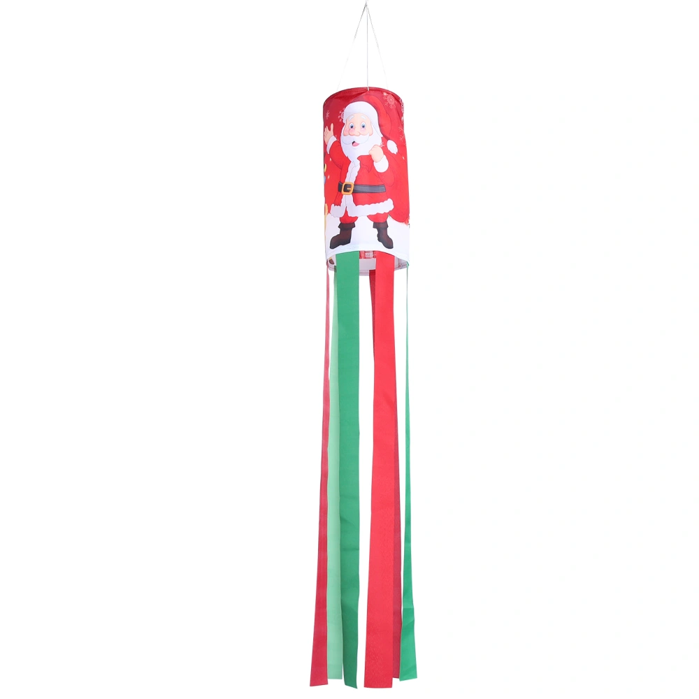 Christmas Windsock Flag Outdoor Christmas Hanging Windsock Flag Decoration