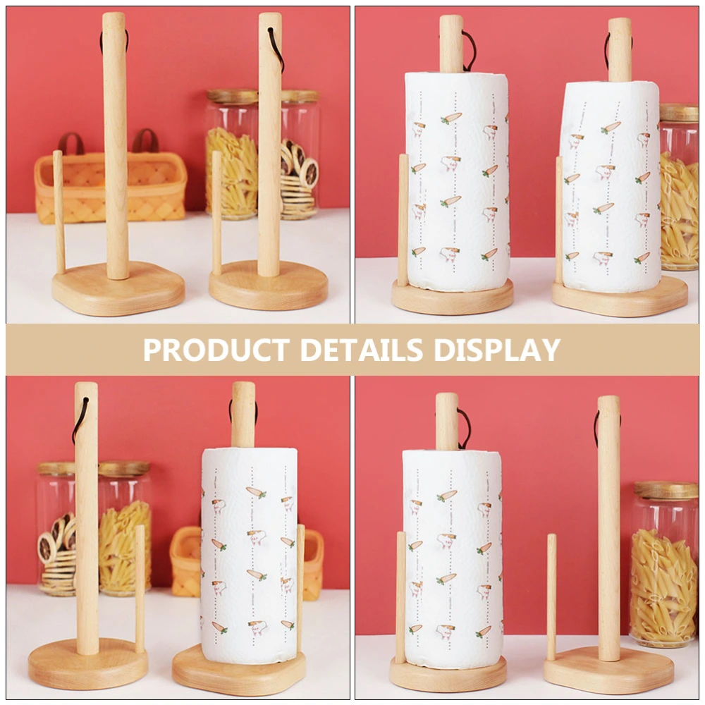 1 Pc Vertical Japanese Paper Roll Storage Rack Simple Paper Towel Rack for Home