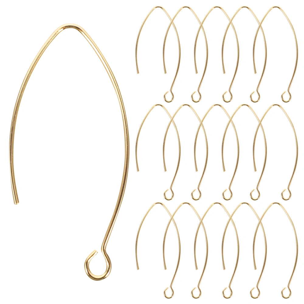 20pcs Earring Hooks Women Dangle Earring Hooks Ear Jewelry DIY Making Supplies