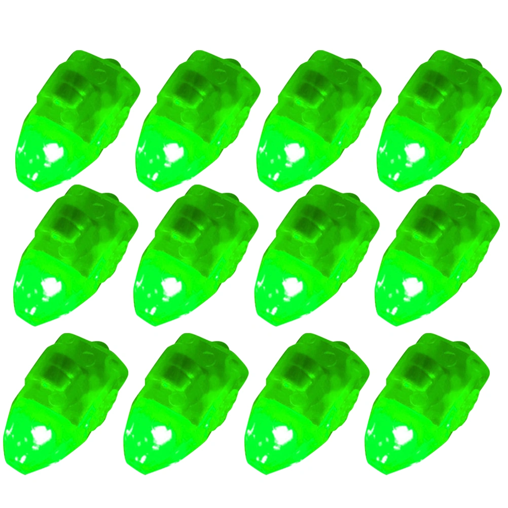 50pcs Superbright Balloon Lights LED Mini Party Light for Paper Lanterns (Green)