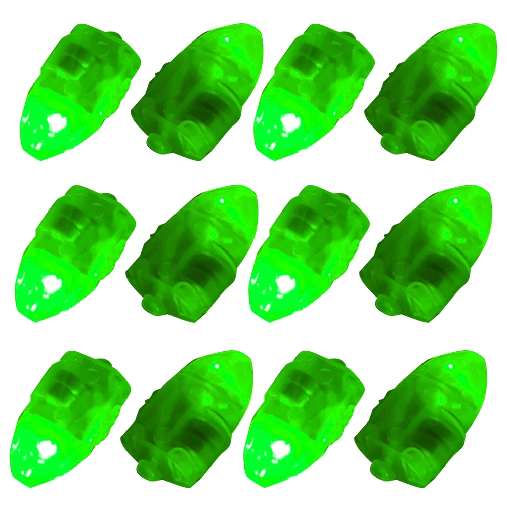 50pcs Superbright Balloon Lights LED Mini Party Light for Paper Lanterns (Green)