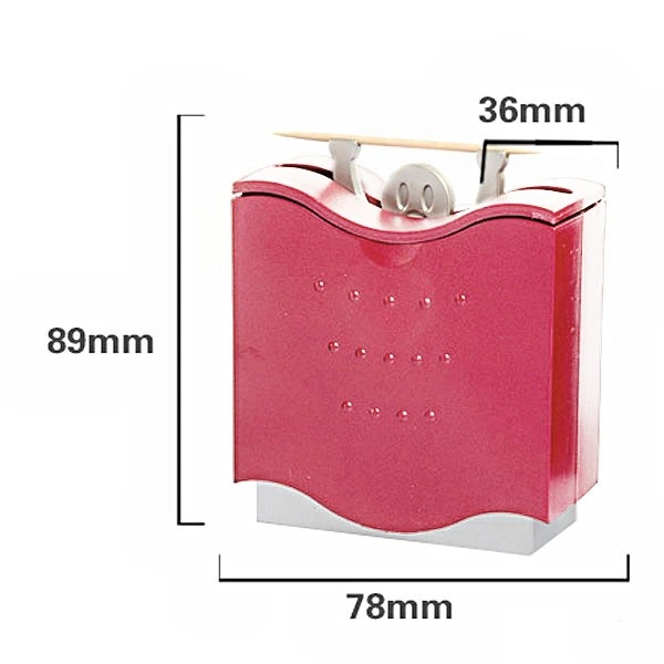 Creative Weightlifting Style Toothpick Box Toothpick Holder (Random Style)