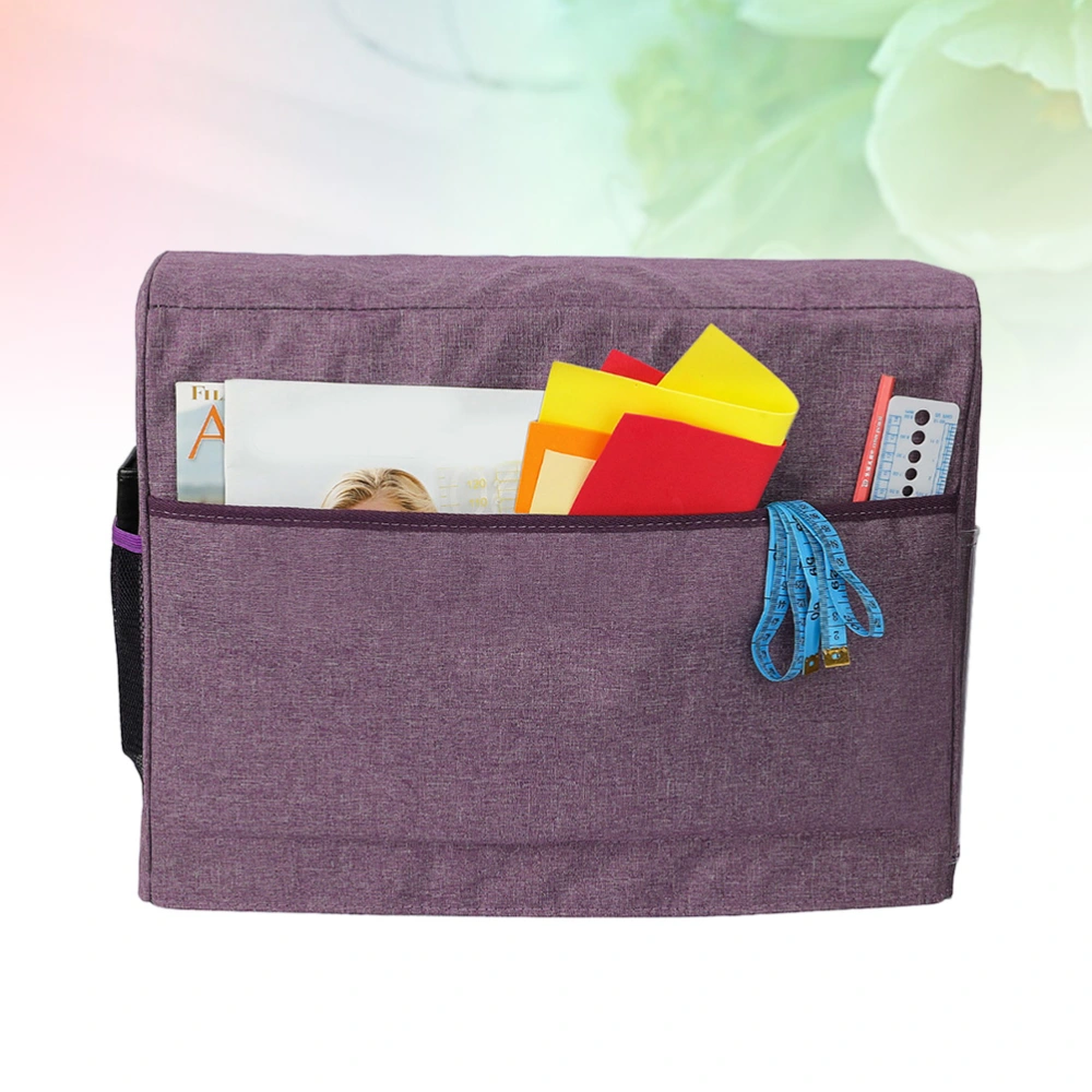 1pc Sewing Machine Cover Waterproof Storage Bag Oxford Cloth Handbag Sartorius Bag For Home Shop Purple