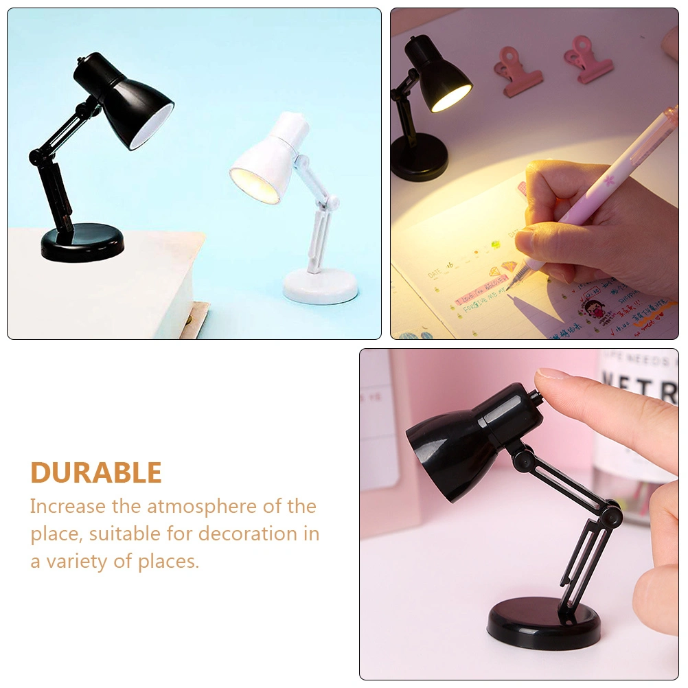 2pcs Desk Lamps Portable LED Lights Folding Reading Lamps Desk Lights for Home