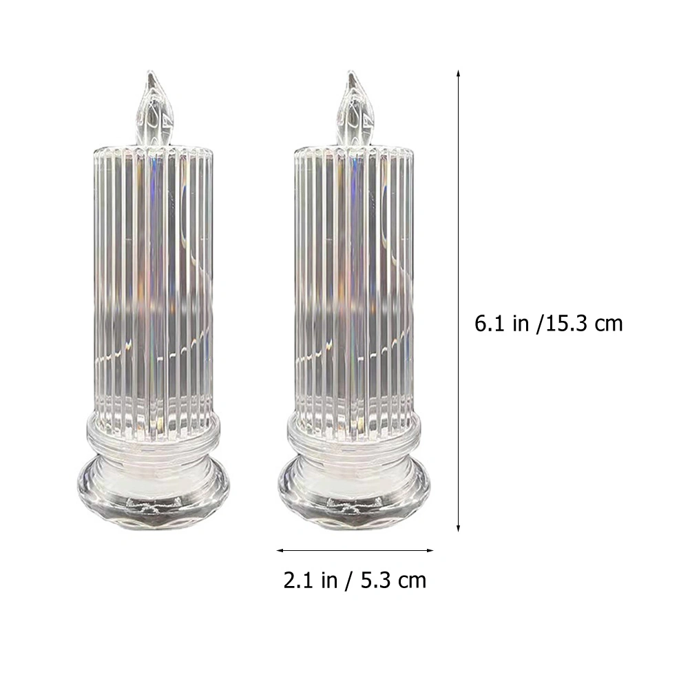 2pcs LED Candles Electric Window Candles LED Candle Lights Candle Lamps