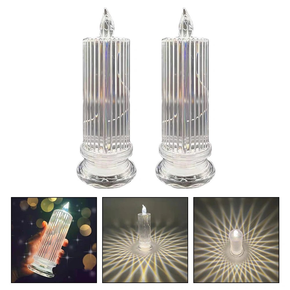 2pcs LED Candles Electric Window Candles LED Candle Lights Candle Lamps