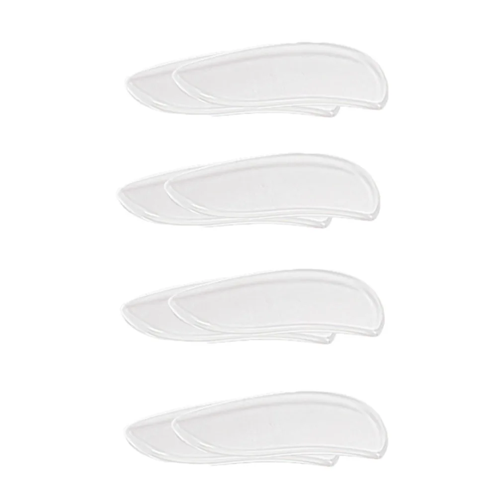 4 Pairs Orthopedic Heel Cups Corrective Heel Insoles Gel Human Shoe Inserts