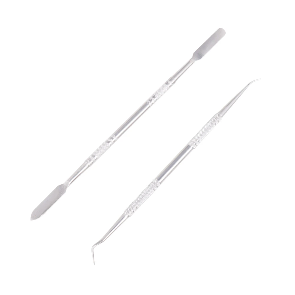 2PCS Stainless Steel Clay Tool Clay Carving Handicraft Processing