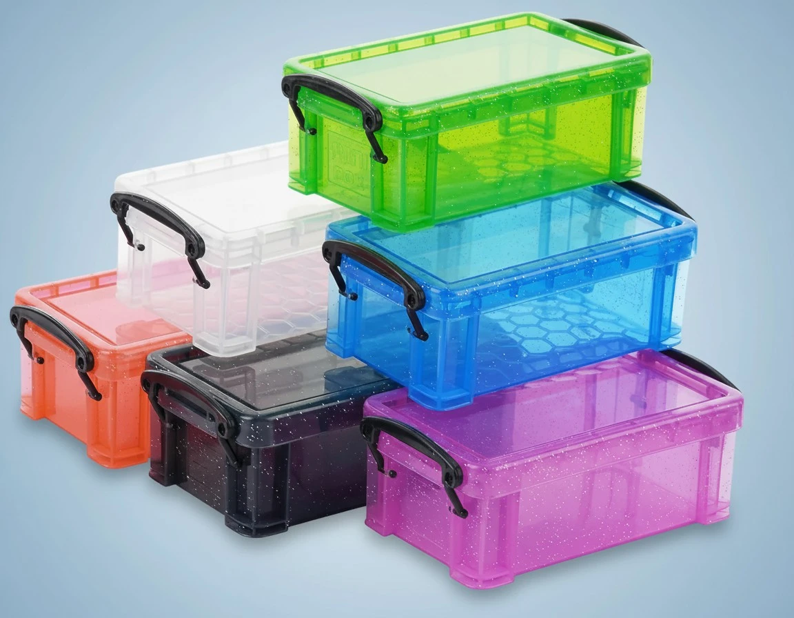 6Pcs Small Jewelry Storage Box Storage Containers Small Jewelry Container Earring Box and Lid