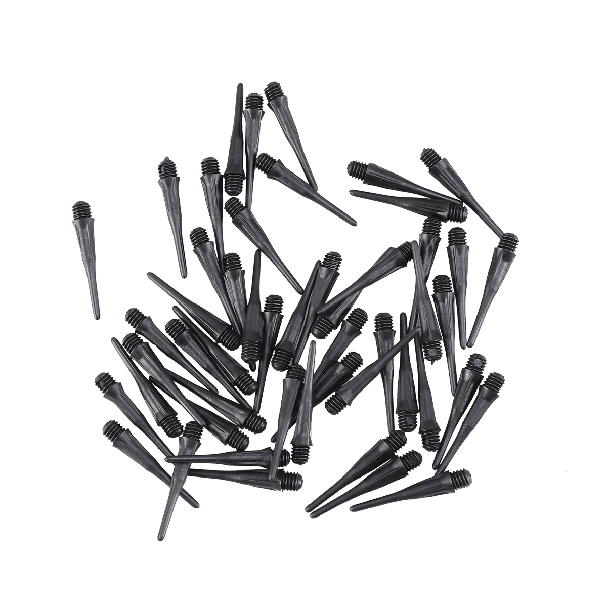 50 Pcs Dart Points Tips for Darts Screw Thread Dart Accessory (Random Color)