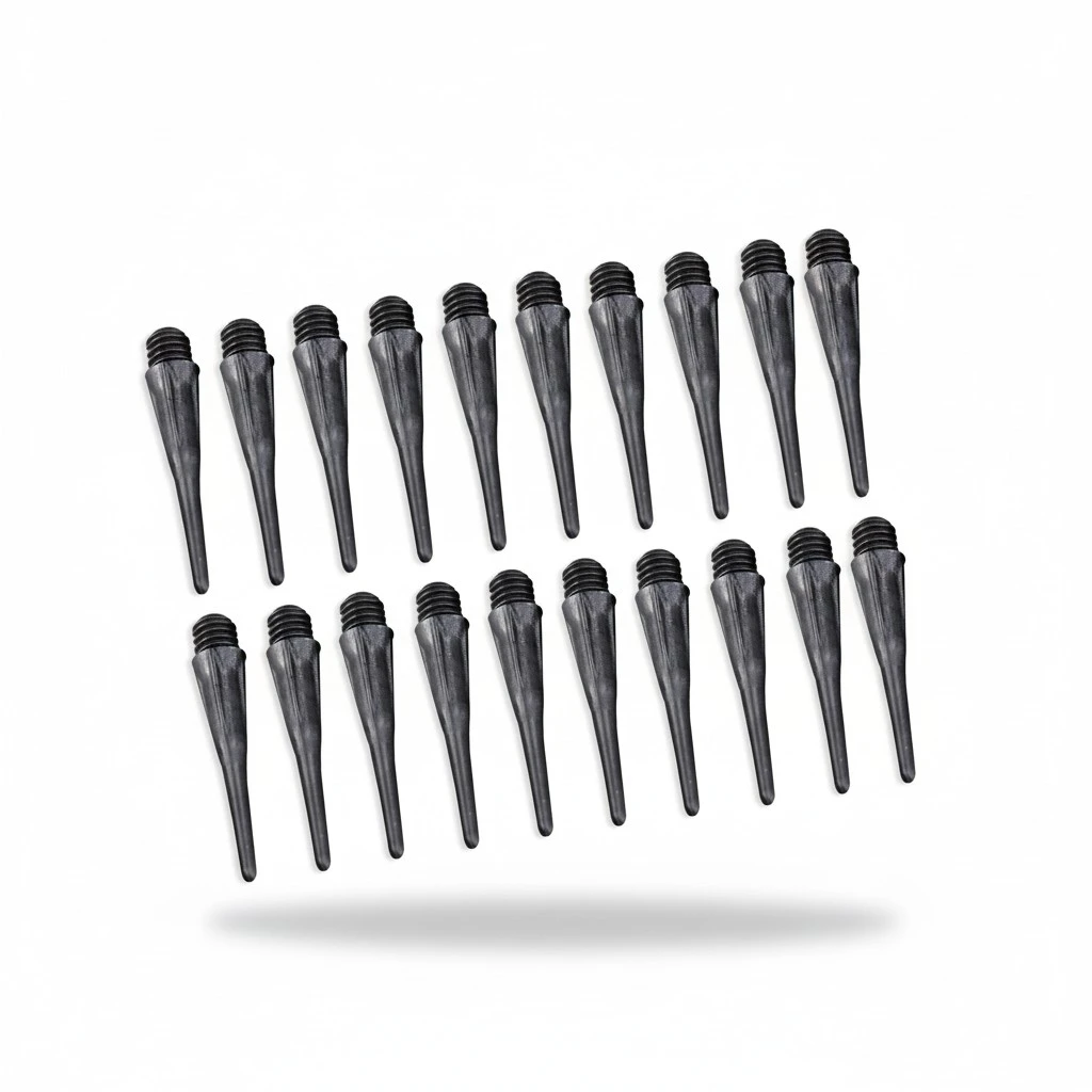 50 Pcs Dart Points Tips for Darts Screw Thread Dart Accessory (Random Color)