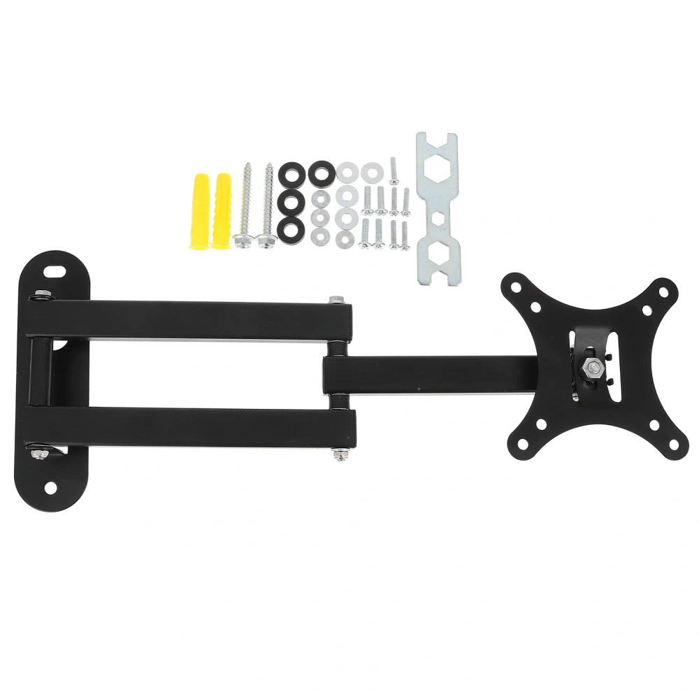 Monitor Mount 10-27 Inch Swivel Tilt TV Bracket Rotatable Monitor Bracket