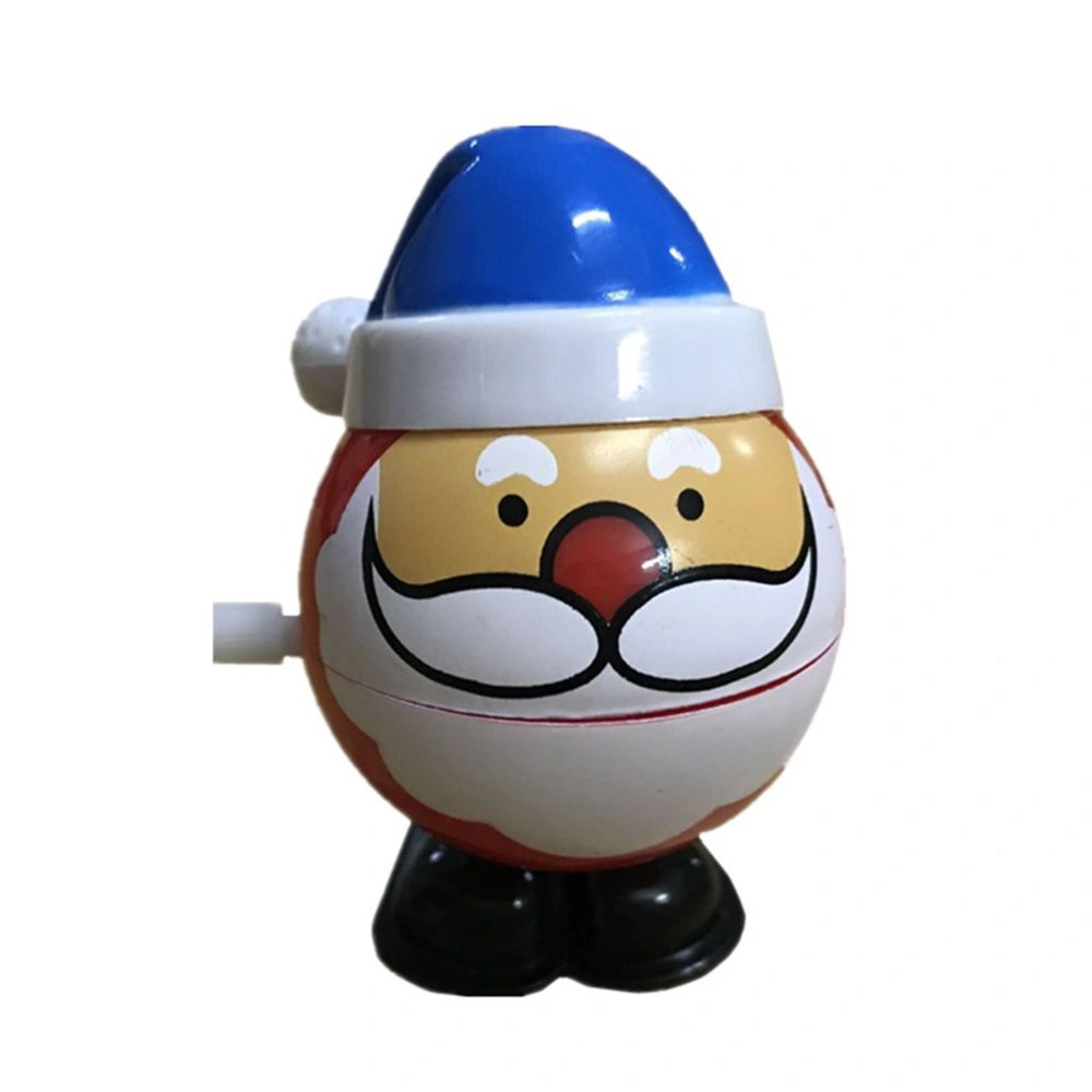 Wind Up Toys Christmas Santa Claus Wind Up Walking Toy Cartoon Gift for Toddlers (Random Color)