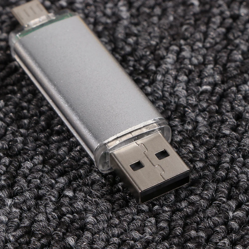 16G OTG USB Flash Drive Dual Micro USB Flash Pen Drive Memory Stick USB 2.0 Disk