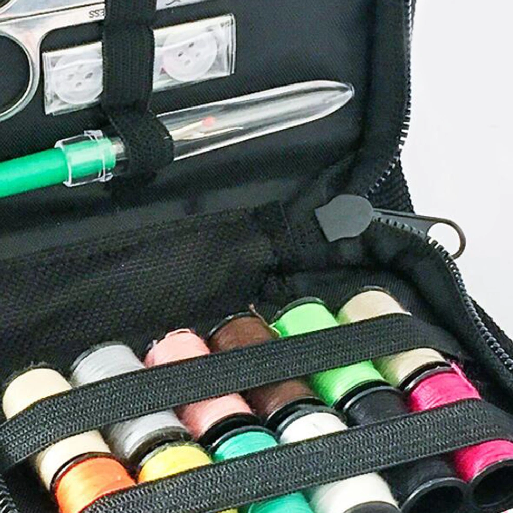 1 Set/45pcs Sewing Kit Set Sewing Thread Mini Sewing Kit Portable Multifunctional for Home
