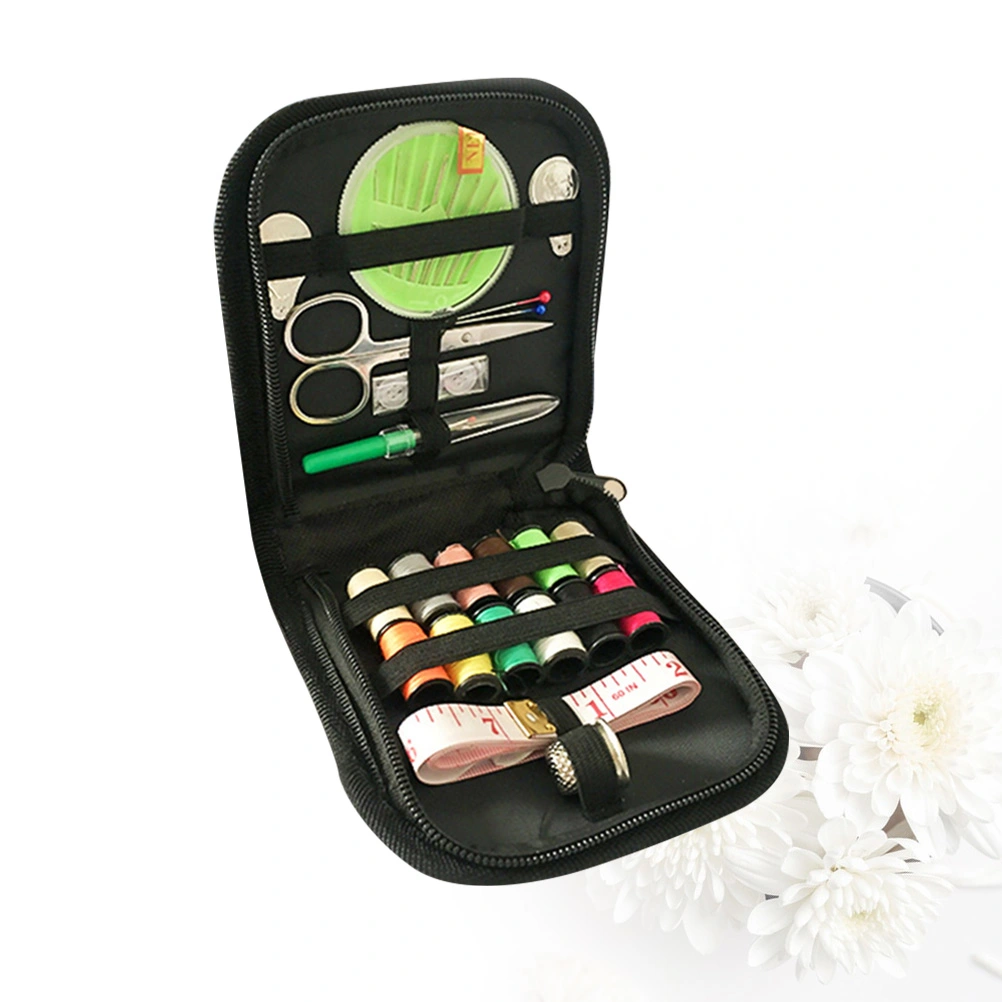 1 Set/45pcs Sewing Kit Set Sewing Thread Mini Sewing Kit Portable Multifunctional for Home