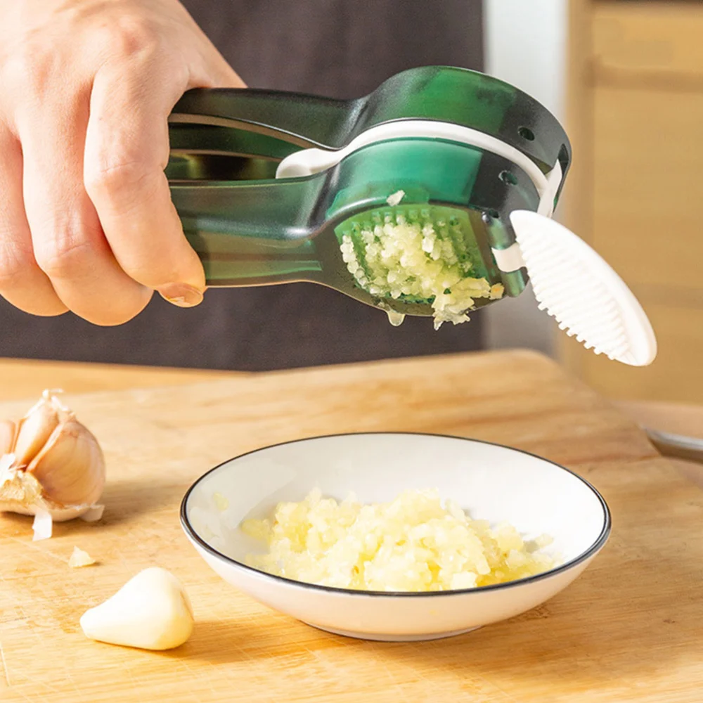 Garlic Press Portable Garlic Mincer Kitchen Ginger Crusher Kitchen Ginger Squeezer