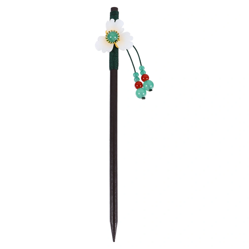 Wood Hair Stick Exquisite Chinese Costume Headdress Hair Fork Hair Accessory