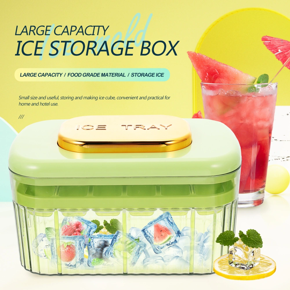 1 Set Flexible Ice Mold Ice Cube Tray Freezer Ice Box Convenient Ice Cubes Mold Ice Maker